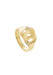 Ring 58 DINH VAN Handcuffs R12 Ring in 750/1000 Yellow Gold 58 Facettes 61627-57394