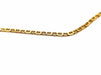 Necklace Navy mesh necklace Yellow gold 58 Facettes 1291605CN