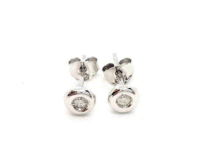 Boucles d'oreilles Boucles d'oreilles Or blanc Diamant 58 Facettes 579246RV