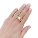 Bague 61 Bague vintage or rose, diamant. 58 Facettes 32211