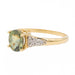 Ring 50 Yellow Gold Zircon Ring 58 Facettes 2673238CN
