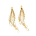 Earrings Multi-row dangling earrings 58 Facettes 29608