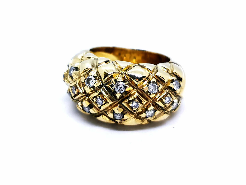 Bague 50 Bague Or jaune Diamant 58 Facettes 815615CN