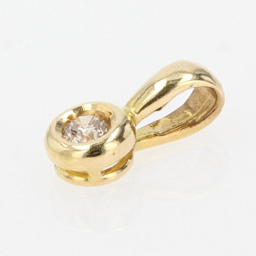 Pendentif Pendentif or jaune diamant 58 Facettes CVP33