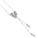 Necklace Cartier necklace, “Caresses d’Orchidées”, white gold and colored stones. 58 Facettes 33022