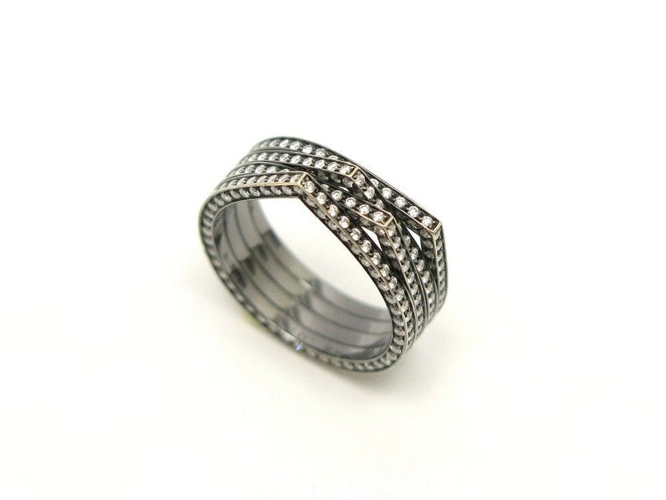 Bague multi rangs étoile - Actuel Diffusion Bague multi rangs étoile - Actuel Diffusion