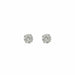 Diamond stud earrings 0.20 carat white gold 58 Facettes 23-258A
