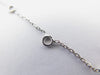 VICTORIA CASAL hello kitty pendant necklace in 18k white gold with diamonds 58 Facettes 253448