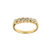 Bague 56 Demi alliance diamants 0,50 ct 58 Facettes 14330