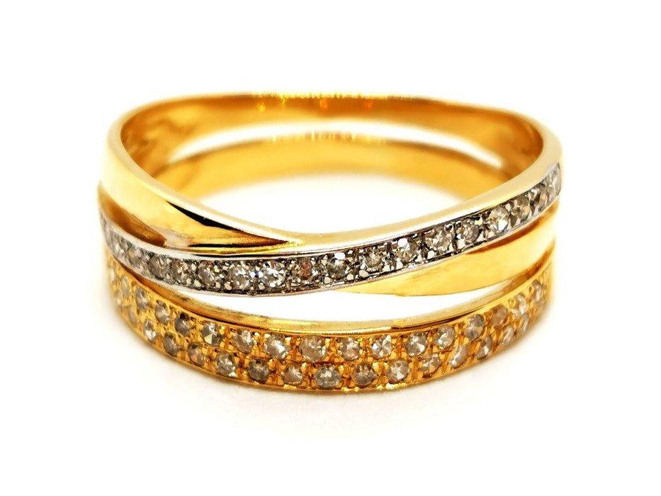 Bague 60 Bague Or jaune Diamant 58 Facettes 1292461CN