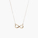 Collier COLLIER « INFINITY » OR 58 Facettes BO/220045