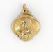 Religious Medal Pendant Necklace Yellow Gold 58 Facettes 1913093CN