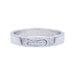 Ring 47 Chaumet ring, “Alliance Liens Evidence”, platinum, diamonds. 58 Facettes 32193