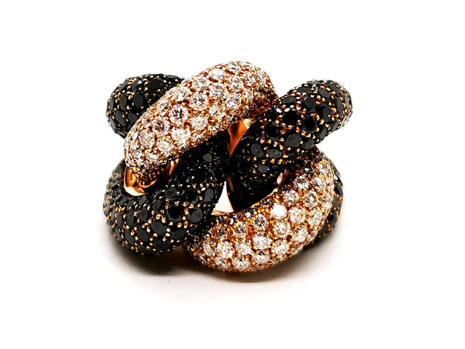 Bague 54 Bague Cocktail Or jaune Diamant 58 Facettes 1186444CN