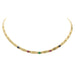 Necklace Necklace Soft mesh Yellow gold Emerald 58 Facettes 2377936CN