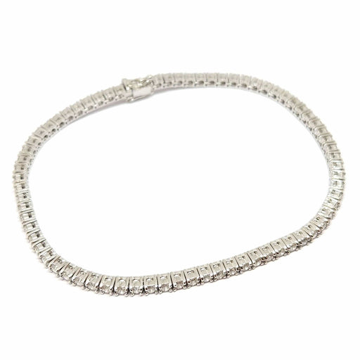 Bracelet Bracelet rivière en Or blanc & diamants 58 Facettes