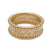 Ring 52 Van Cleef & Arpels ring, “Perlée signature”, pink gold. 58 Facettes 31245