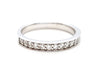 Ring 56 Alliance Ring White Gold Diamond 58 Facettes 06315CD