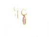 POMELLATO earrings colpo di fulmine amethyst 18k rose gold 58 Facettes 255697