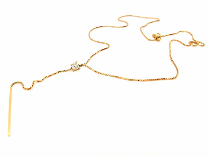 Collier Collier Or rose Diamant 58 Facettes 578809RV