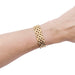 Bracelet Cartier bracelet, “Maillon Panthère”, yellow gold and diamonds. 58 Facettes 32830
