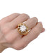 Bague 61 Bague vintage or rose, diamant. 58 Facettes 32211