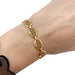 Bracelet Filigree bracelet in yellow gold. 58 Facettes 30722