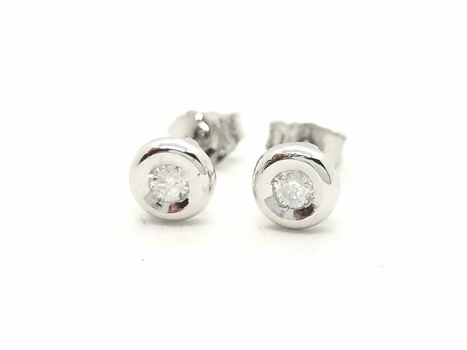 Boucles d'oreilles Boucles d'oreilles Or blanc Diamant 58 Facettes 579256RV