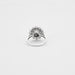 Ring 54 Vintage Flower Ring Diamonds 58 Facettes 1950