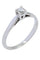 Bague 49 SOLITAIRE DIAMANT 0.13 CARAT 58 Facettes 047111