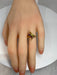 Ring Butterfly ring in yellow gold & fine stones 58 Facettes