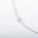 Necklace Necklace White gold 10 diamonds 58 Facettes 8393