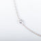 Collier Collier Or blanc 10 diamants 58 Facettes 8393