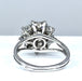 Ring 49 Marguerite diamond ring 58 Facettes AB259
