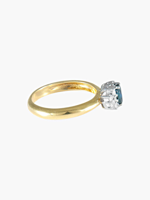 Bague 52 Bague Saphir et Diamants 58 Facettes