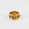 Bague Bague anneau Rubis Saphirs Emeraudes signé Percossi Papi 58 Facettes 00010