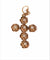 Pendentif Pendentif Croix Or Jaune et Perles 58 Facettes 483