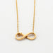 Necklace “Infinity” Necklace Yellow gold 58 Facettes