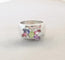 Bague Bague Jonc en Or blanc, Pierres fines & Diamants 58 Facettes AA 1437