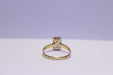 Ring 52 Amethyst Gold Ring 58 Facettes
