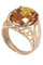 Bague BAGUE ORNEMENTALE SAPHIR ORANGE 58 Facettes 064681