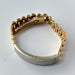 Bracelet Bracelet 2 golds, diamond paving 58 Facettes 20400000524