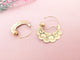 Boucles d'oreilles Boucles d'oreilles créoles Style Savoyarde 58 Facettes AA 1590