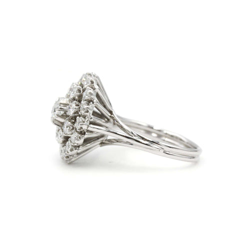 Bague Bague - Or, Platine 25 Diamants 58 Facettes 220302R