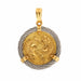 Fred Pendant - Force 10 Fish Pendant in Yellow Gold 58 Facettes BS177