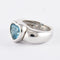 Bague Bague Piaget, "Coeur", or blanc et topaze. 58 Facettes