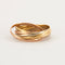 Bague 51.5 CARTIER - Bague Trinity 7 anneaux 58 Facettes EL2-123