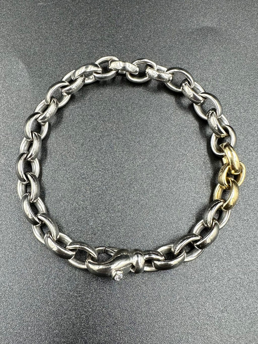 Bracelet AVAKIAN - Bracelet 2 Ors Diamant 58 Facettes