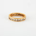 Ring 59 Ring in Yellow Gold & Diamonds 58 Facettes