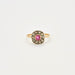 Ring 54 Pink Sapphire Ring Diamonds 58 Facettes EL2-144